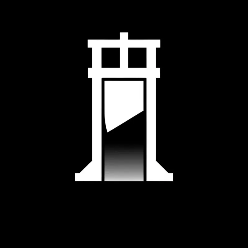 توضيح مرئي للكلمة "guillotine" - مقصلة