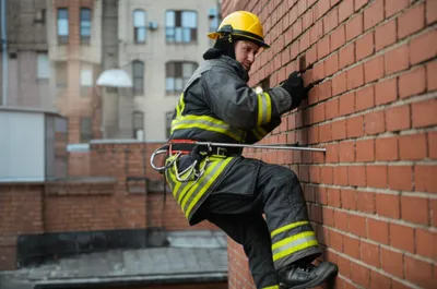 Illustration visuelle du mot « pompier » - Crochet de pompier