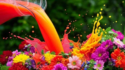 Illustration gushes - Image 1