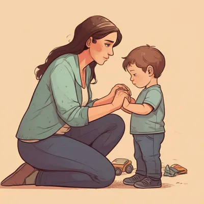 Illustration admonishment