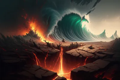 Illustration cataclysm - Image 1