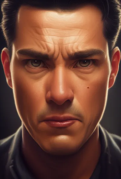 Illustration sneer - Image 1