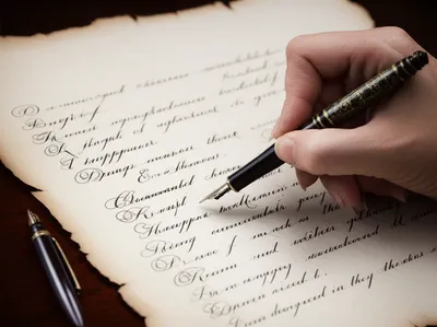 Illustration penmanship - Image 1