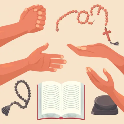 Illustration prayers - Image 1