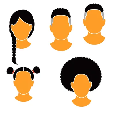 Illustration hairstyles