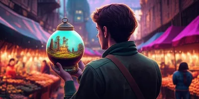 Illustration introverted