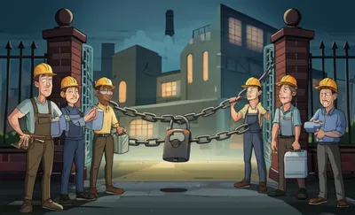 Illustration lockout