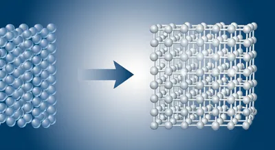 Illustration crystallize