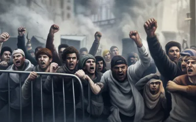 Illustration riots - Image 1