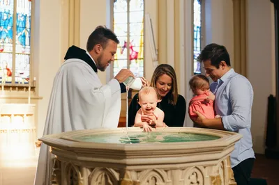 Illustration baptistry