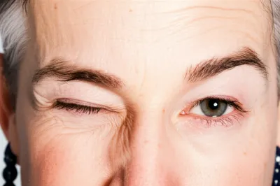 Illustration winking - Image 1