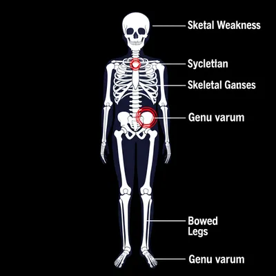 Illustration rachitis