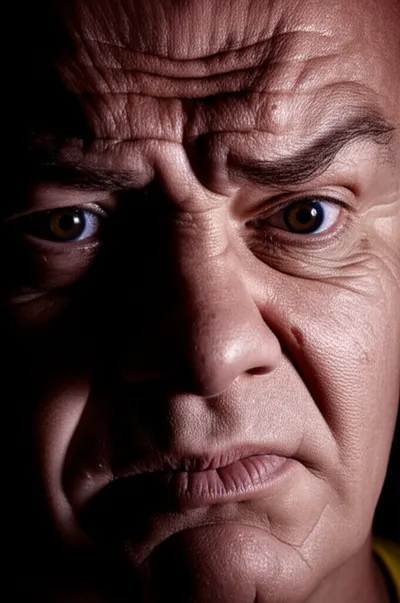 Illustration scowled - Image 1