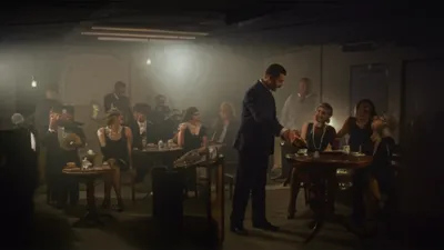 Illustration speakeasy