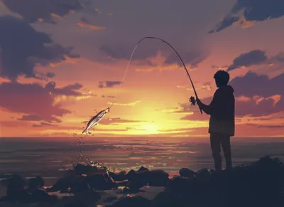 Illustration anglers