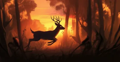 Illustration hunted - Image 1