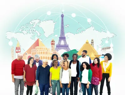 Illustration cosmopolite - Image 1