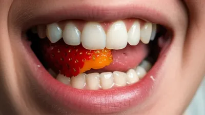 Illustration chewing