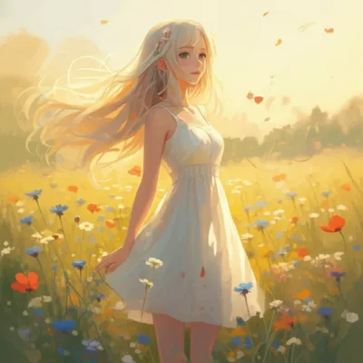 Illustration maiden - Image 1