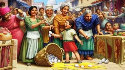 Illustration proverb - Image 1