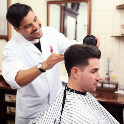 Illustration pomaded