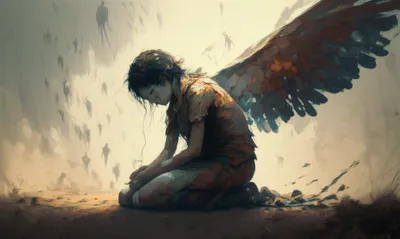 Illustration angel - Image 1