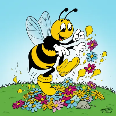 Illustration bumble - Image 1