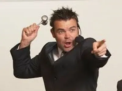 Illustration auctioneer - Image 2