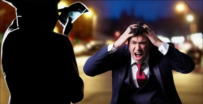 Illustration blackmailing - Image 1