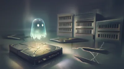 Illustration tombstone - Image 1