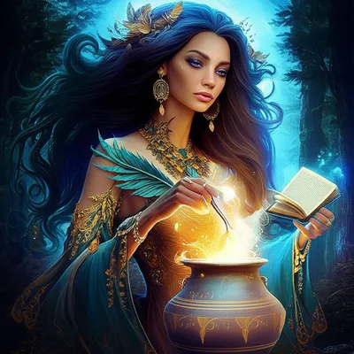 Illustration enchantress