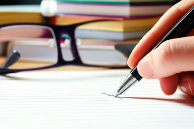 Illustration handwriting