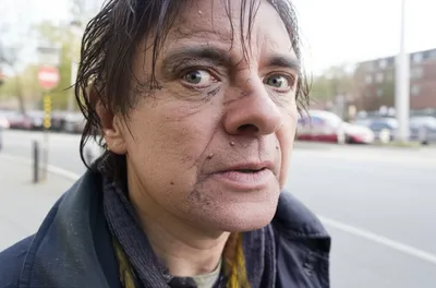 Illustration crackhead