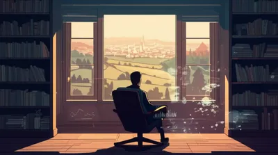 Illustration armchair - Image 1