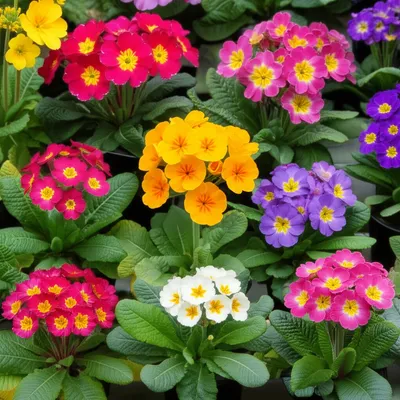 Illustration primulas