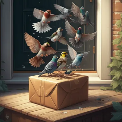 Illustration parcel - Image 1