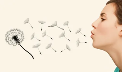 Illustration blowing - Image 1