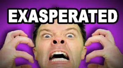 Illustration exasperated - Image 2