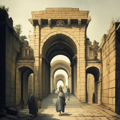 Illustration arch - Image 1