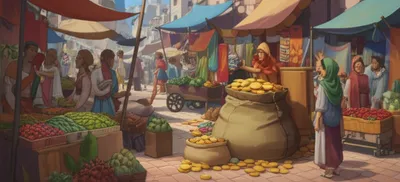 Illustration cents - Image 1