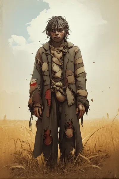 Illustration scarecrow - Image 1