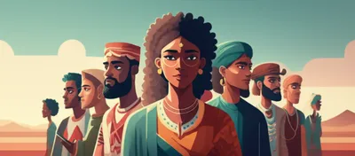 Illustration nationalities - Image 1