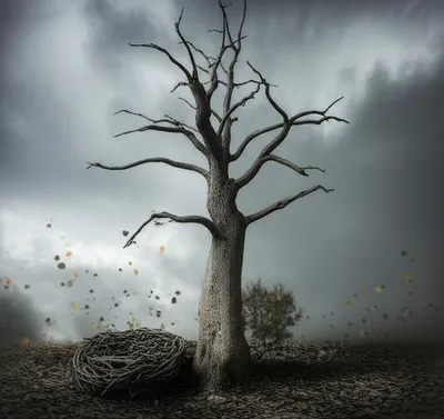 Illustration bereaved - Image 1