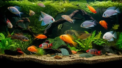 Illustration cichlid