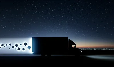 Ilustración visual de la palabra "overnight" - Artículos entregados o completados de la noche a la mañana