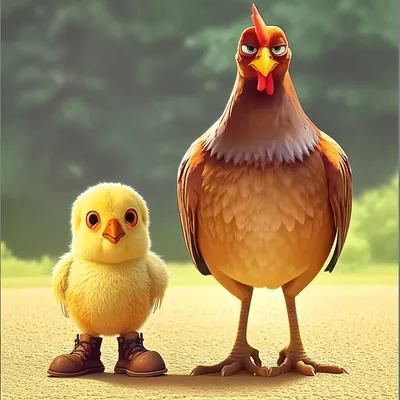 Illustration chicken - Image 1