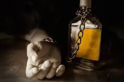 Illustration alcoholism - Image 2