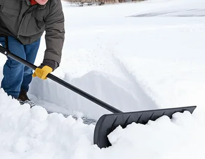Illustration shoveling - Image 1