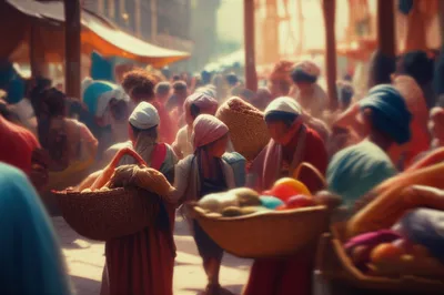 Illustration jostle - Image 1