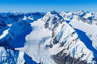 Illustration glaciated